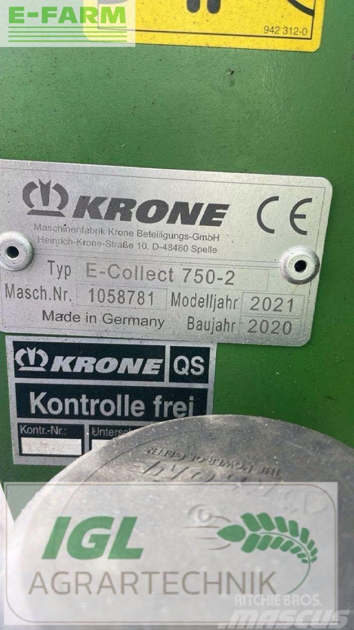 Krone easy. collect 750-2 Muu silokoristustehnika