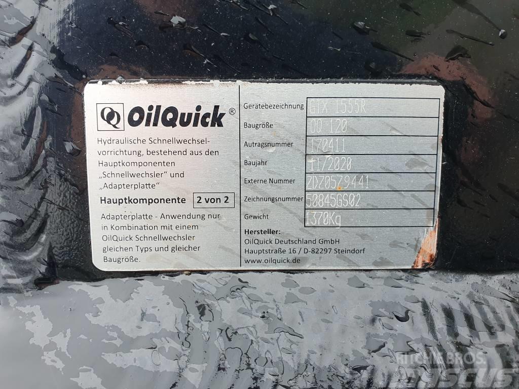 OilQuick Hammer-Schraubadapter OQ120 Kiirliitmikud
