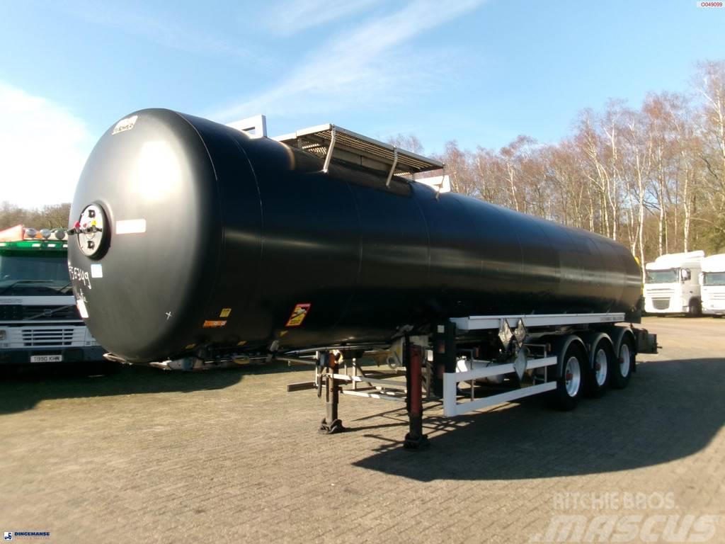 Magyar Bitumen tank inox 32 m3 / 1 comp + ADR Tsistern poolhaagised