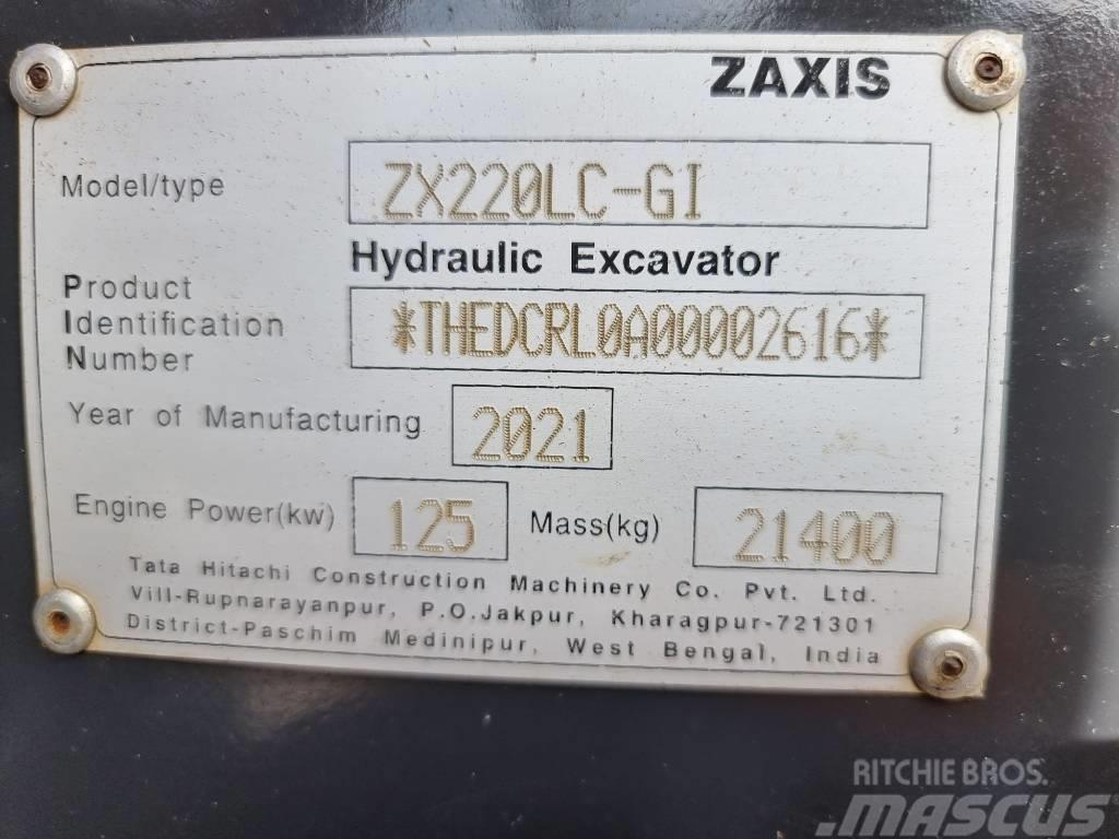 Hitachi ZX 220 LC-GI Roomikekskavaatorid