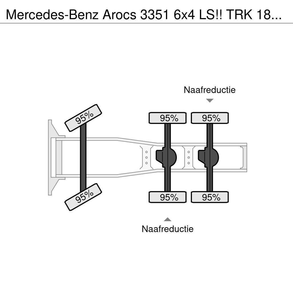 Mercedes-Benz Arocs 3351 6x4 LS!! TRK 180ton!!UNUSED!!TURBO RETA Sadulveokid