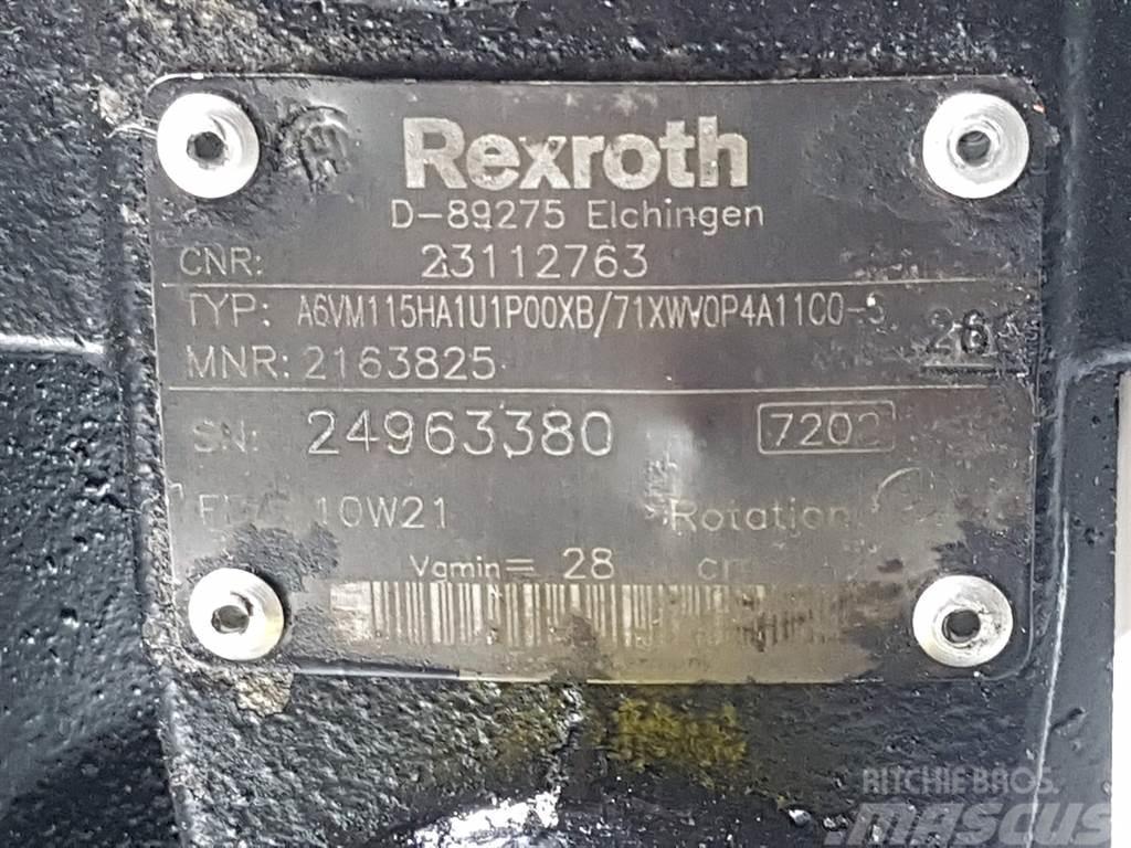 Rexroth A6VM115HA1U1P00XB - Ahlmann AS900 - Drive motor Hüdraulika