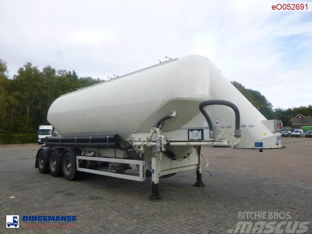 Feldbinder Powder tank alu 40 m3 / 1 comp Tsistern poolhaagised