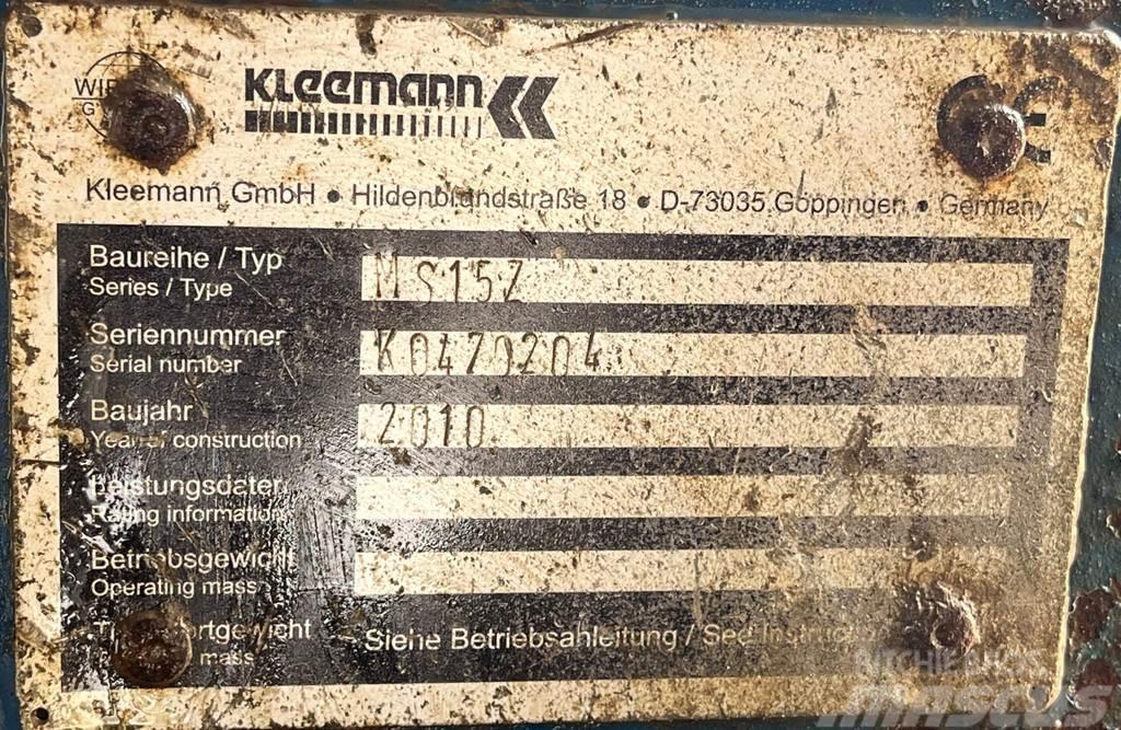 Kleemann MS15 Z Tracked Screen Plant Mobile screeners
