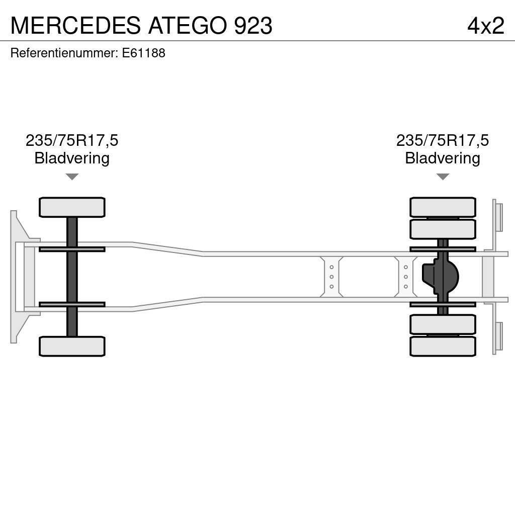 Mercedes-Benz ATEGO 923 Furgoonautod