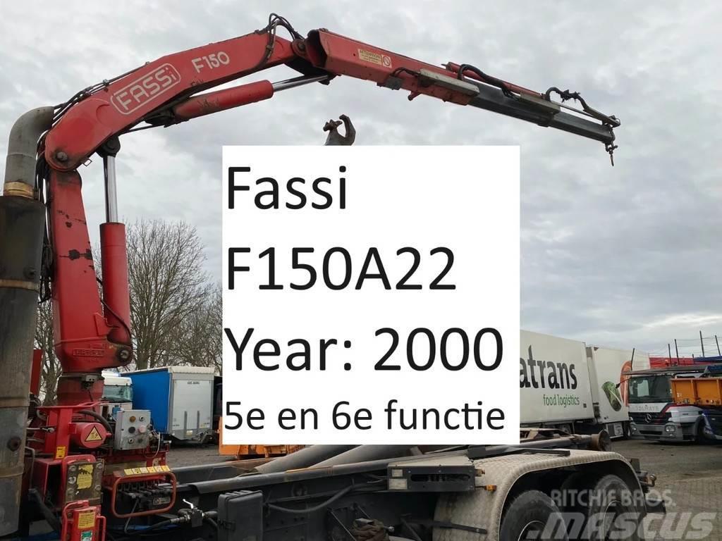 Fassi F150A22 5e + 6e functie F150A22 Autotõstukid