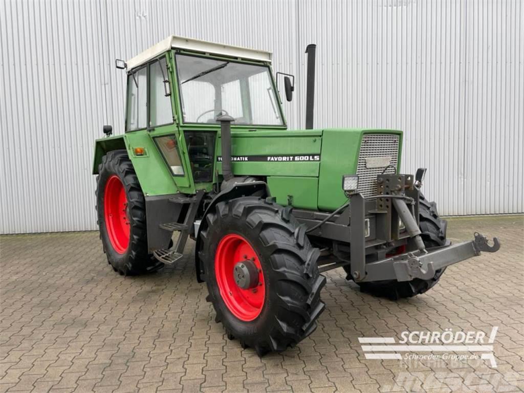 Fendt FAVORIT 600 LS Traktorid