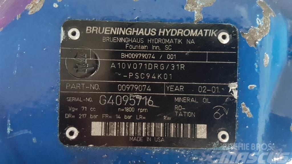 Brueninghaus Hydromatik A10VO71DRG/31R - Load sensing pump Hüdraulika