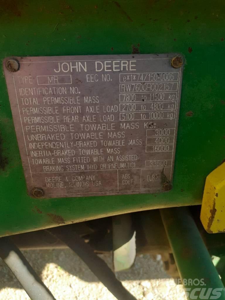 John Deere 7600 Traktorid