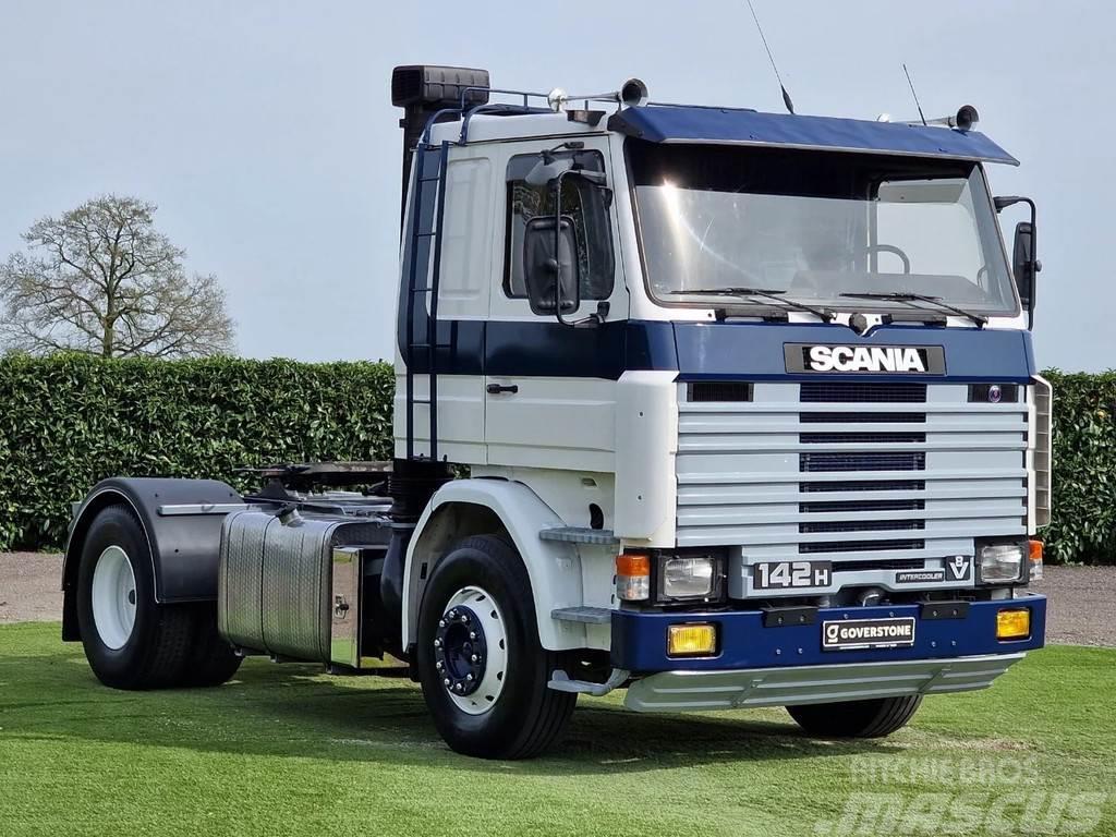 Scania R142-V8 420 V8 - Old timer - Clean chassis/cab/int Sadulveokid