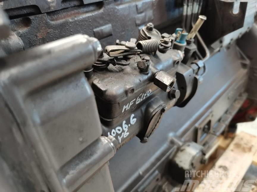 Massey Ferguson 6170 {injection pump Lucas  silnika Perkins 1006. Mootorid