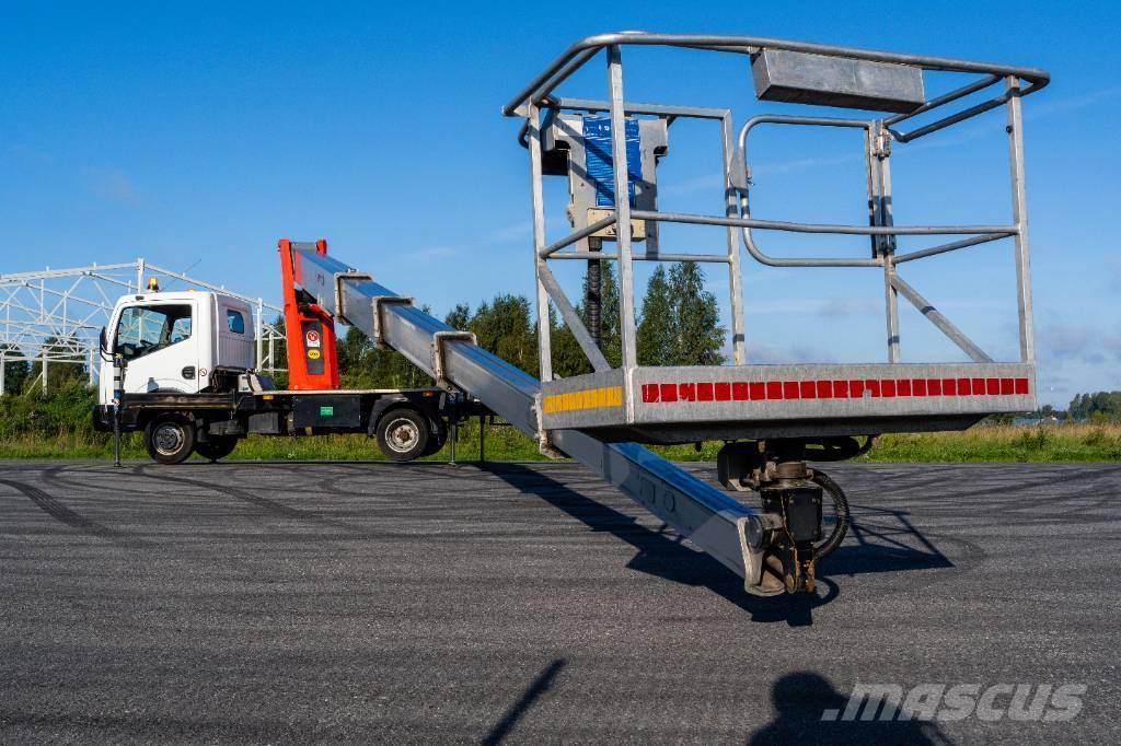 Nissan CABSTAR 35.13 Palfinger P 260 B Auto korvtõstukid