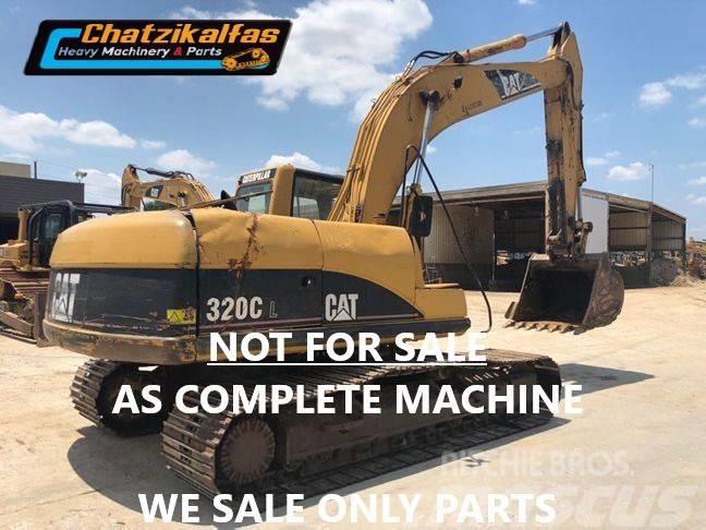 CAT EXCAVATOR 320C ONLY FOR PARTS Roomikekskavaatorid