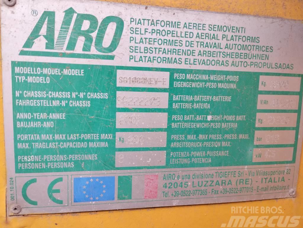 Airo SG 1000 Iseliikuvad poomtõstukid