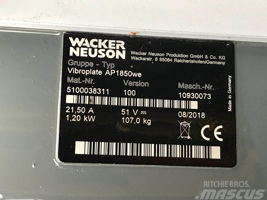 Wacker Neuson AP1850we Vibraatorid