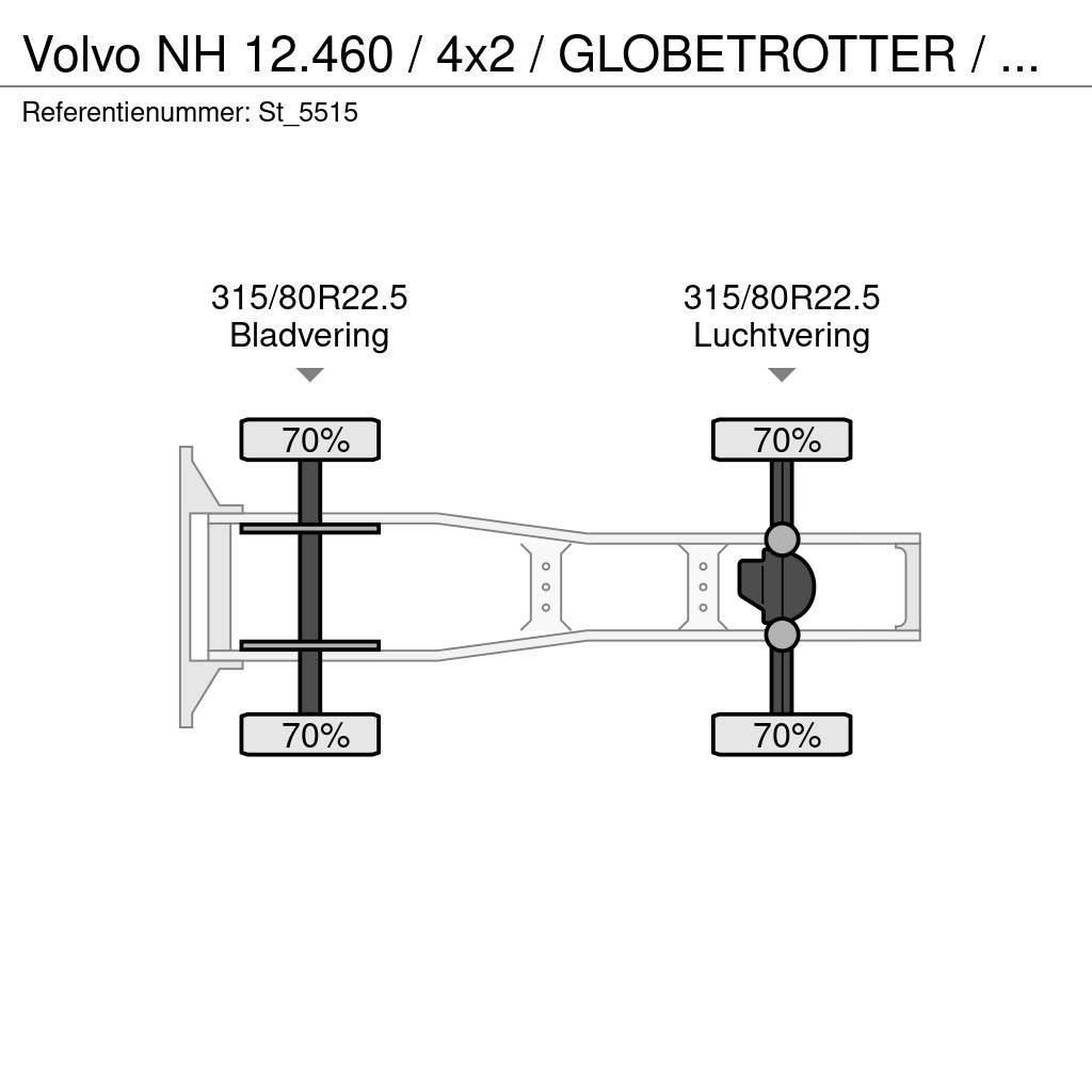 Volvo NH 12.460 / 4x2 / GLOBETROTTER / MANUAL GEARBOX Sadulveokid
