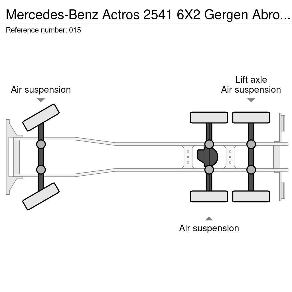 Mercedes-Benz Actros 2541 6X2 Gergen Abroll/Lenkachse/E5 EEV Konksliftveokid