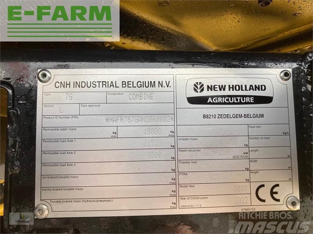 New Holland cr 7.80 Teraviljakombainid