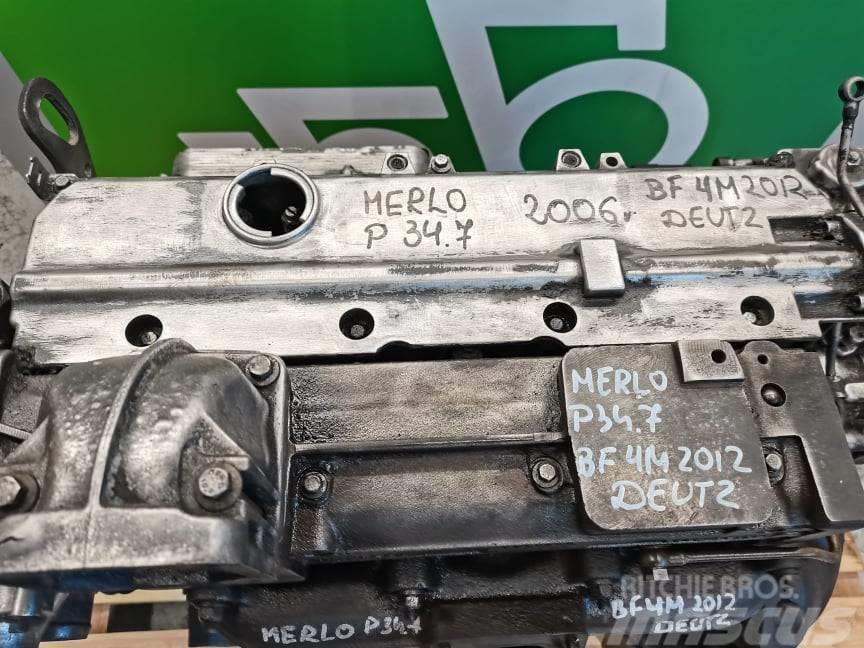 Merlo P 34.7 {Deutz BF4M 2012} hull engine Mootorid