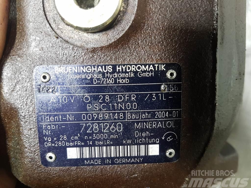 Brueninghaus Hydromatik A10VO28DFR/31L - Load sensing pump Hüdraulika