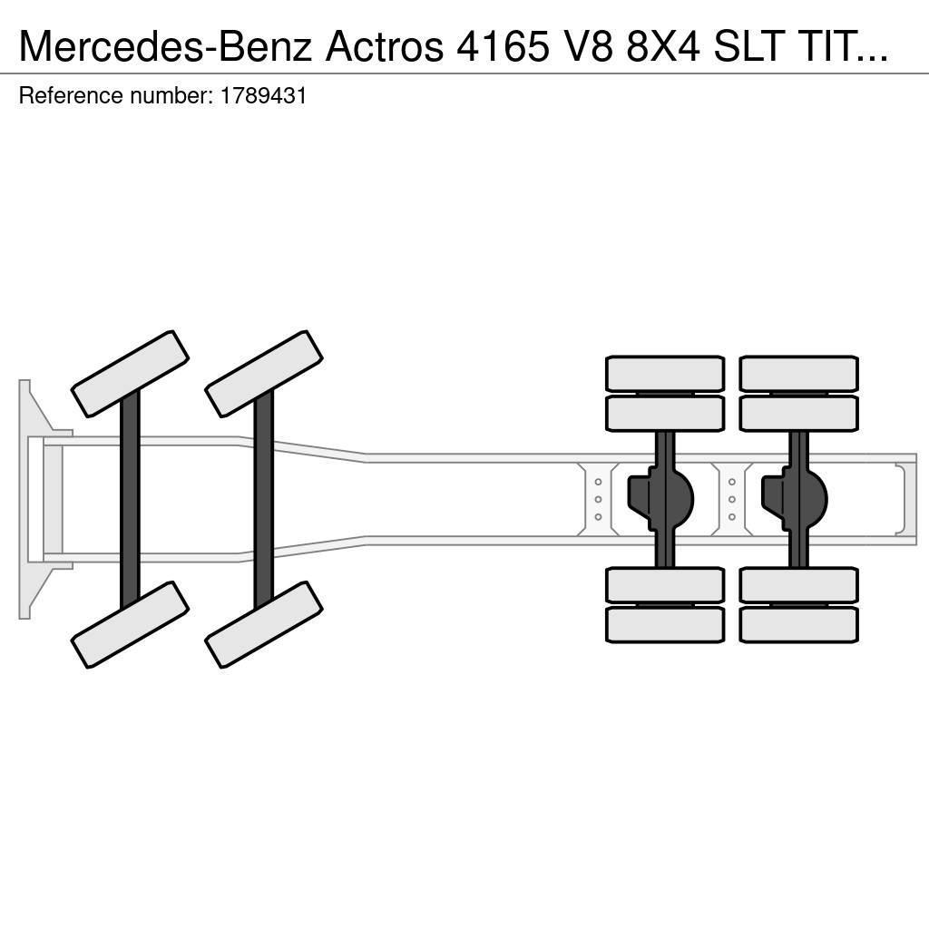 Mercedes-Benz Actros 4165 V8 8X4 SLT TITAN HEAVY DUTY TRACTOR/TR Sadulveokid