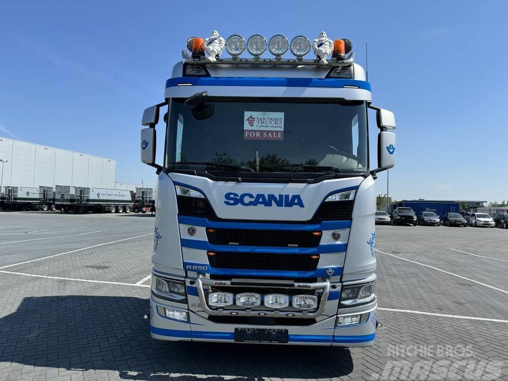 Scania R650 full air ,retarder, hydrauliek, NO EGR Sadulveokid