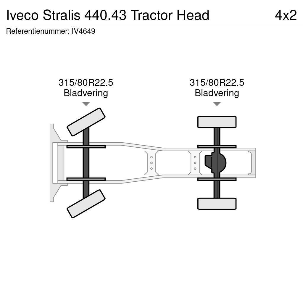 Iveco Stralis 440.43 Tractor Head Sadulveokid