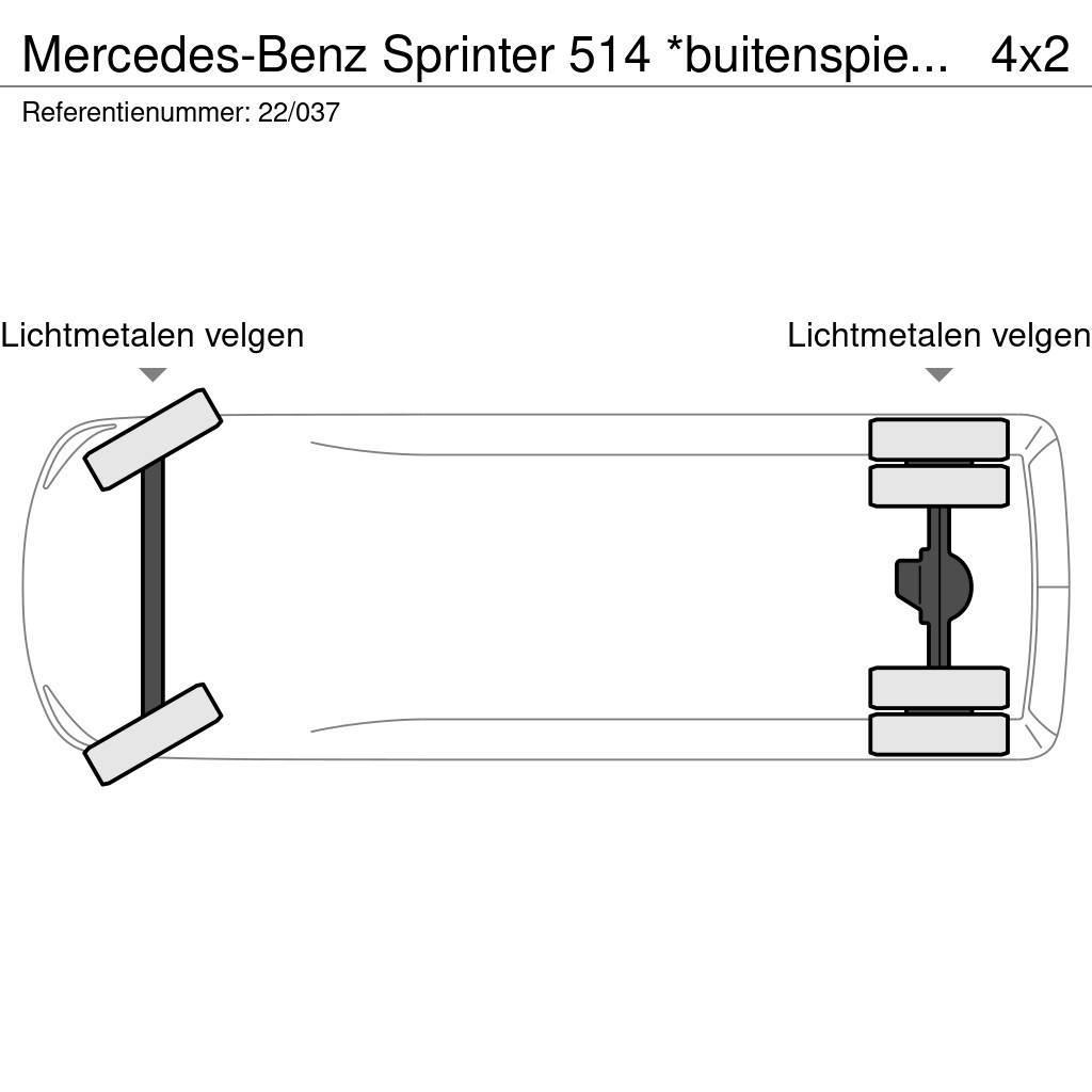 Mercedes-Benz Sprinter 514 *buitenspiegels verwarmd&elektr. vers Muu