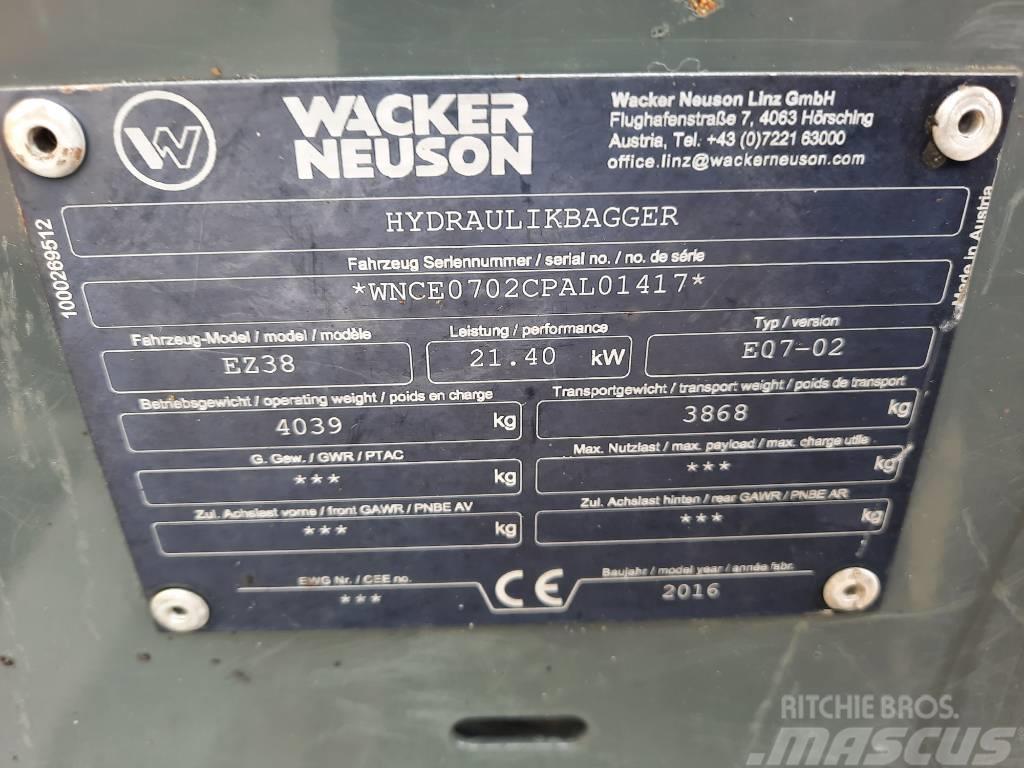 Wacker Neuson EZ 38 Miniekskavaatorid < 7 t