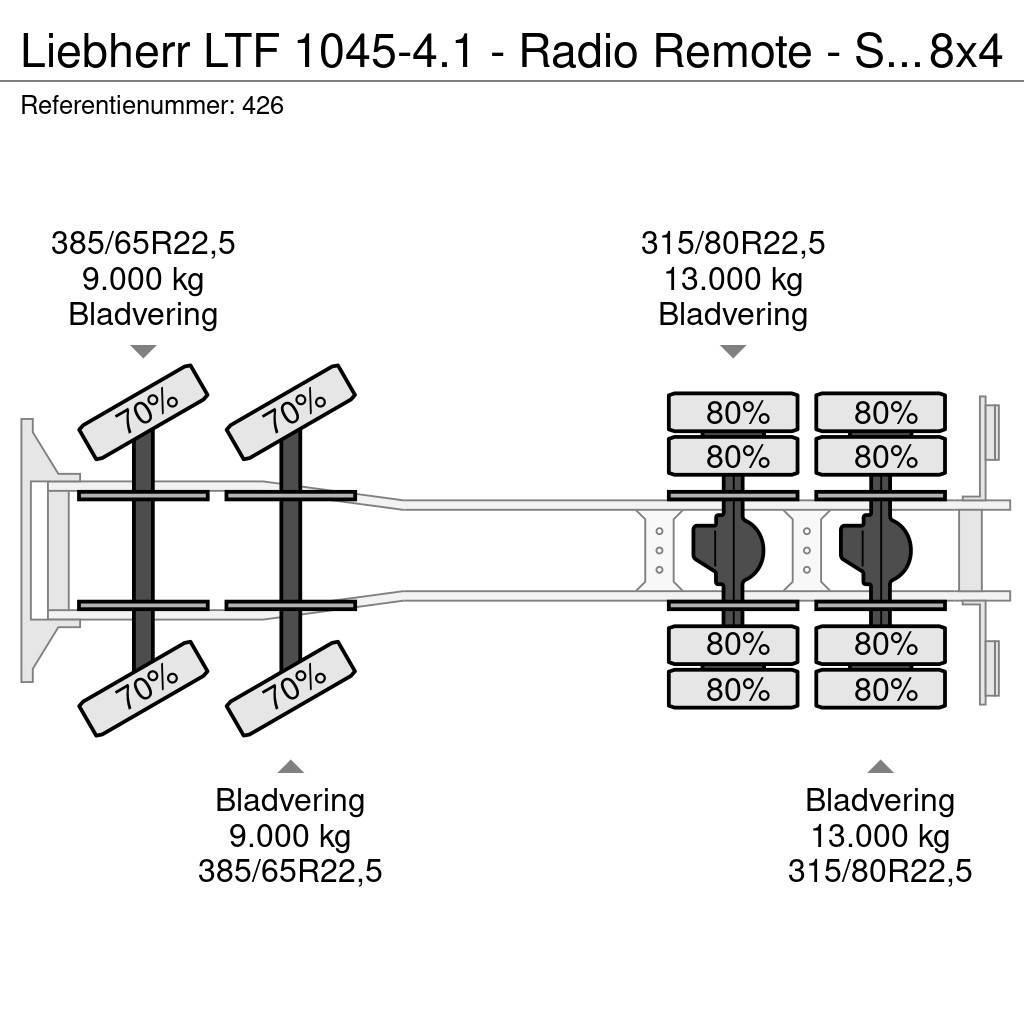 Liebherr LTF 1045-4.1 - Radio Remote - Scania P410 8x4 - Eu Maastikutõstukid