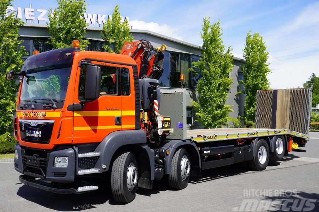 MAN TGS 35.360 E6 8×2 / Tow truck / Crane Fassi F235 Autoveokid