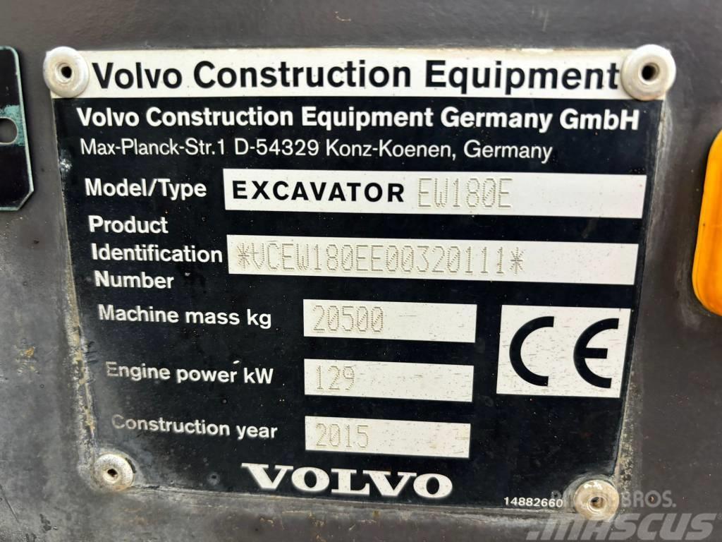 Volvo EW180E Ratasekskavaatorid