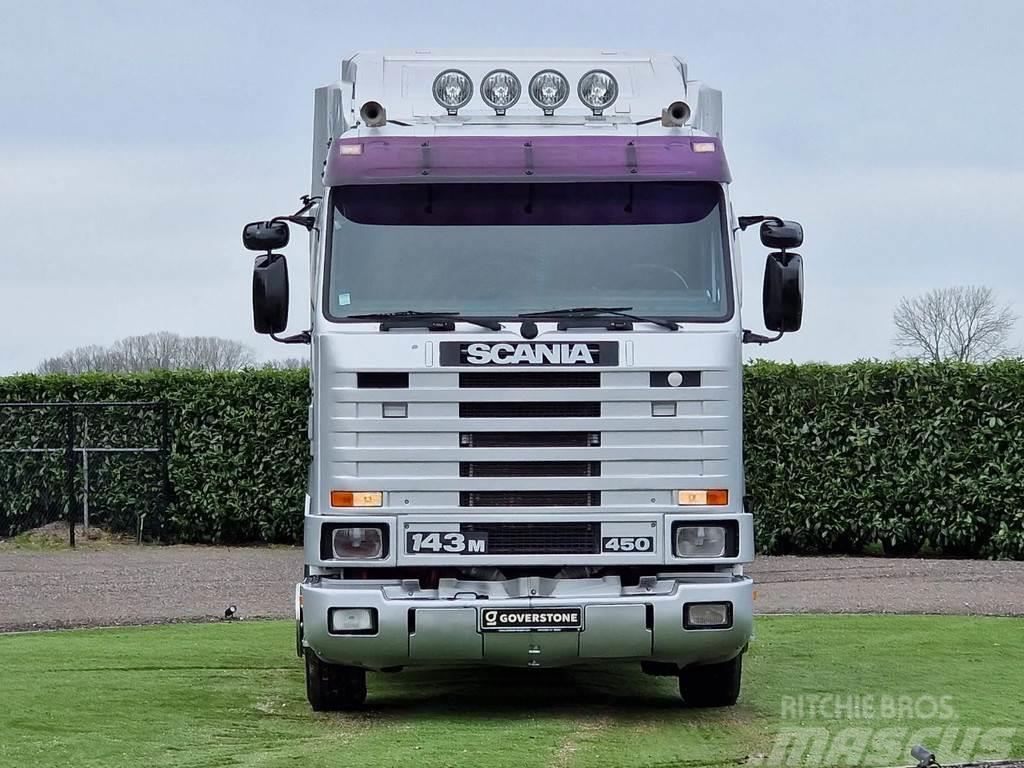 Scania R143-450 V8 4x2 - Oldtimer - Retarder - PTO/Hydrau Sadulveokid