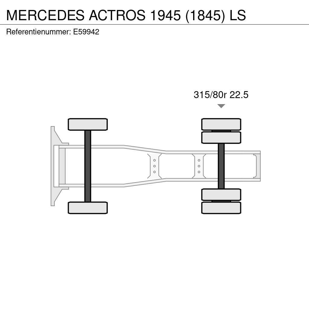 Mercedes-Benz ACTROS 1945 (1845) LS Sadulveokid