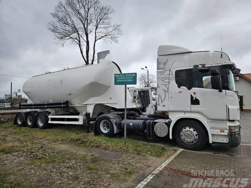 Scania LPG Plus naczepa Spitzer R 420 LA  LPG Sadulveokid