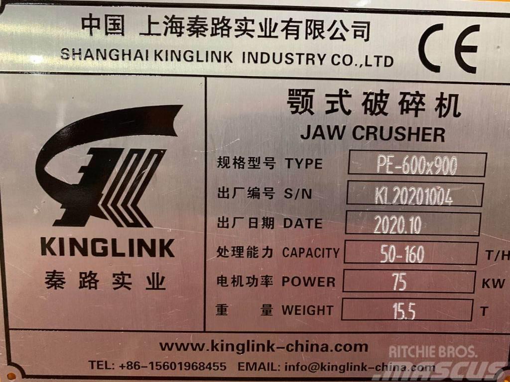 Kinglink Stone Jaw crusher PE2436 Purustid