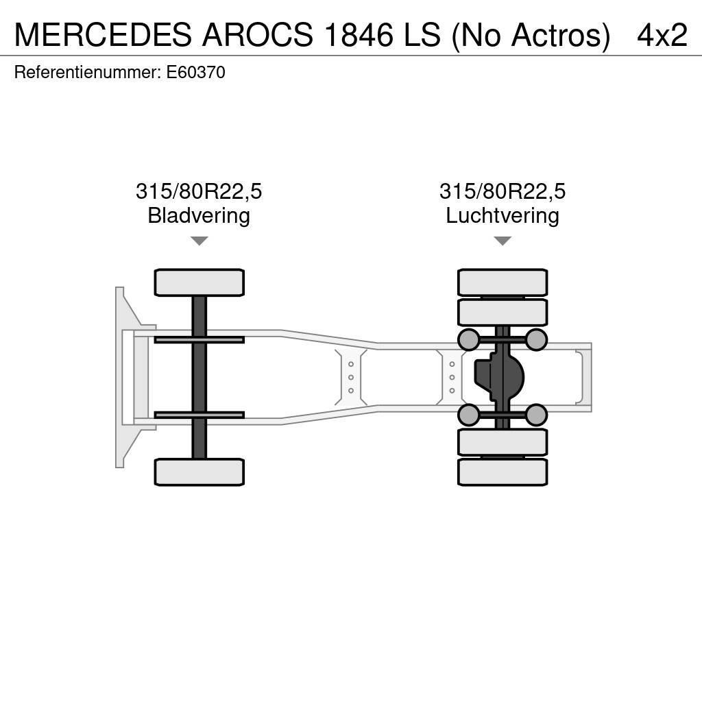 Mercedes-Benz AROCS 1846 LS (No Actros) Sadulveokid