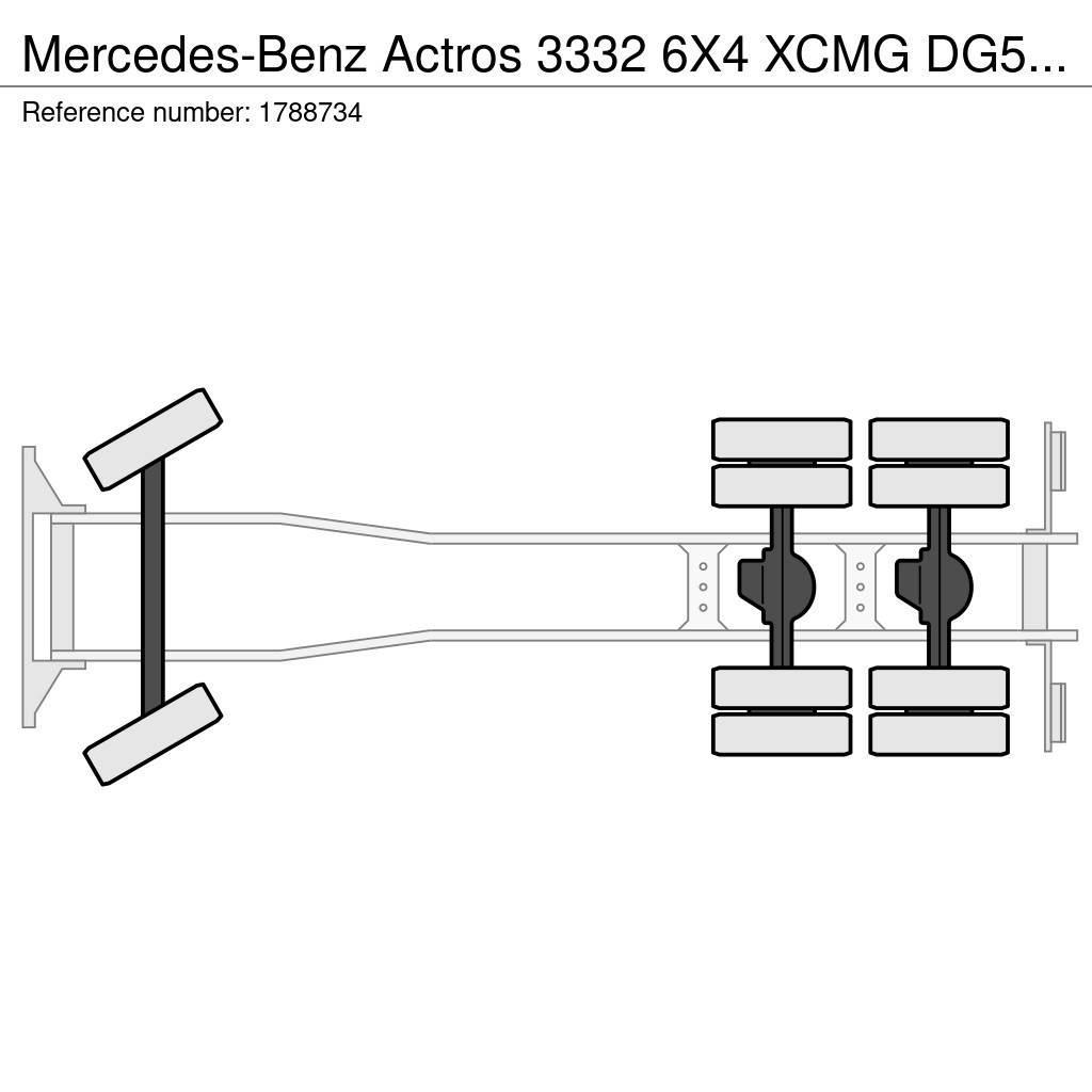 Mercedes-Benz Actros 3332 6X4 XCMG DG53C FIRE FIGTHING PLATFORM Auto korvtõstukid