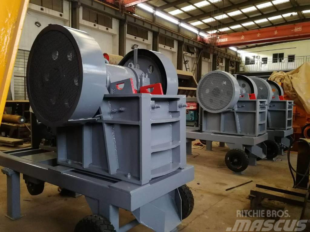 Kinglink PE250x400 Small Jaw Crusher With Diesel Engine Crushers