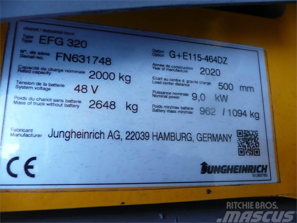 Jungheinrich EFG 320 464 DZ Elektritõstukid