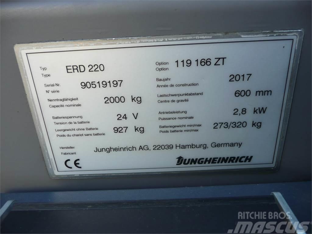 Jungheinrich ERD 220 166 ZT Platvormiga virnastajad