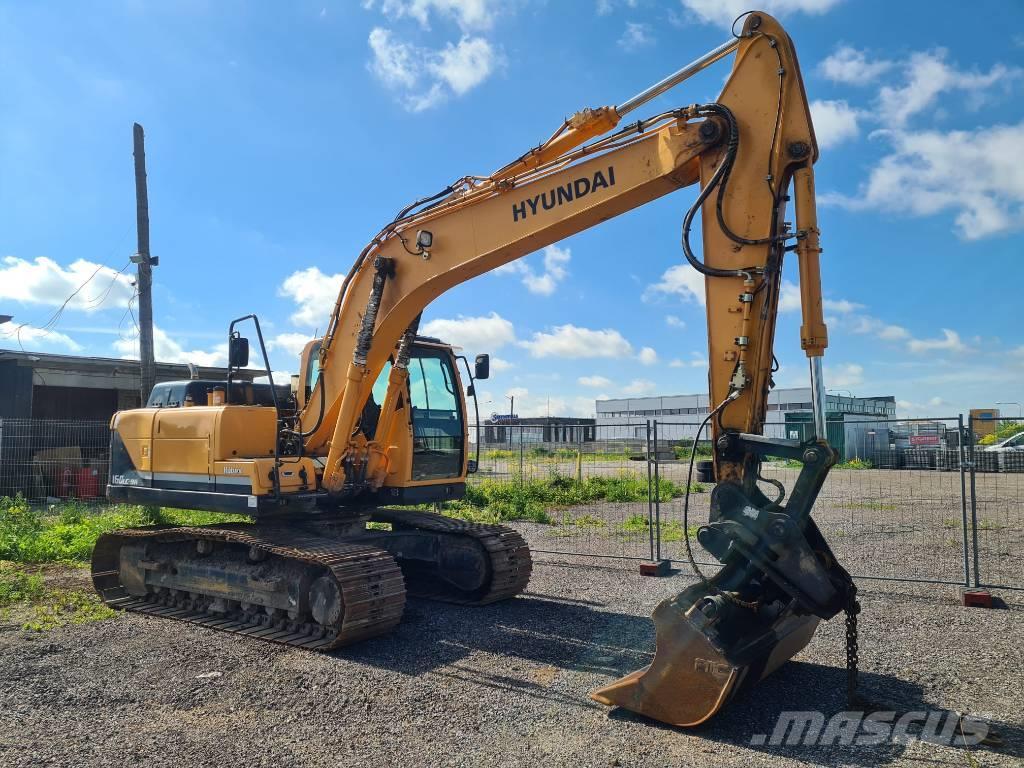 Hyundai R160LC-9A Roomikekskavaatorid