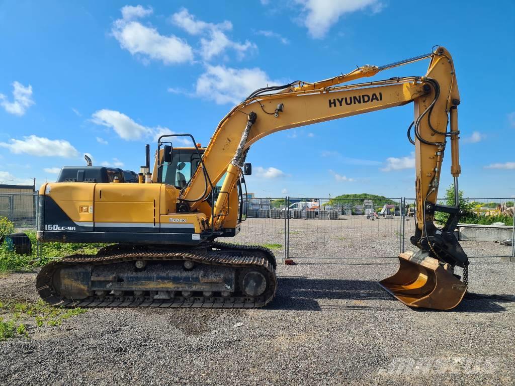 Hyundai R160LC-9A Roomikekskavaatorid