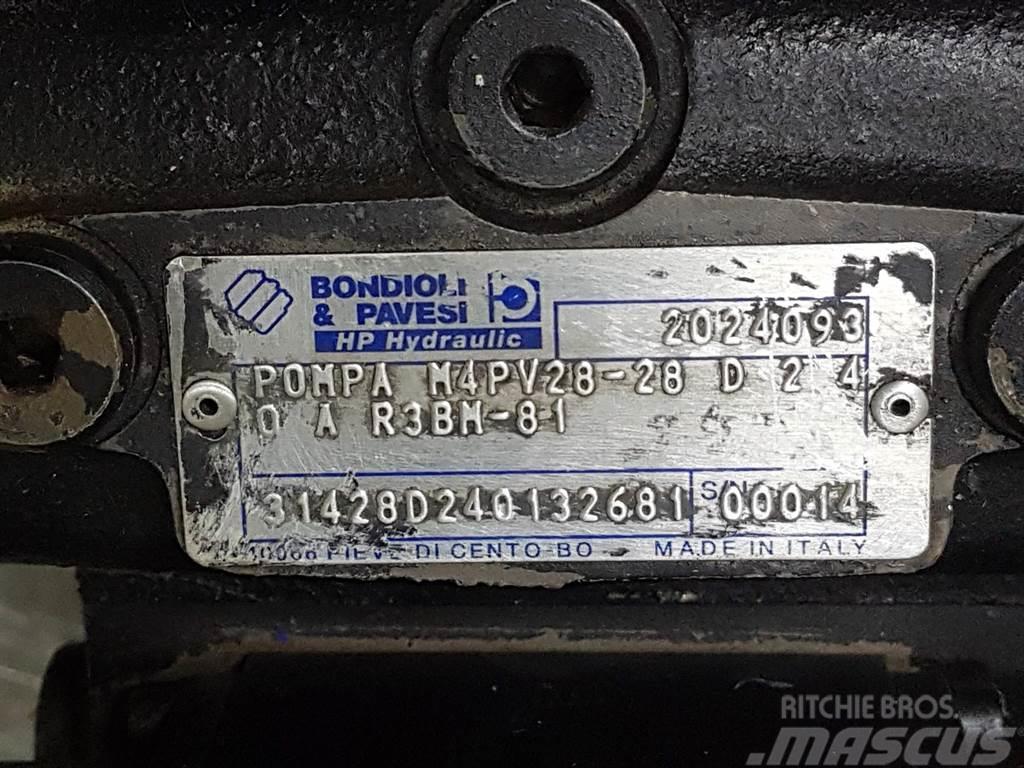 GiANT - Bondioli & Pavesi M4PV28-28-Drive pump repair Hüdraulika