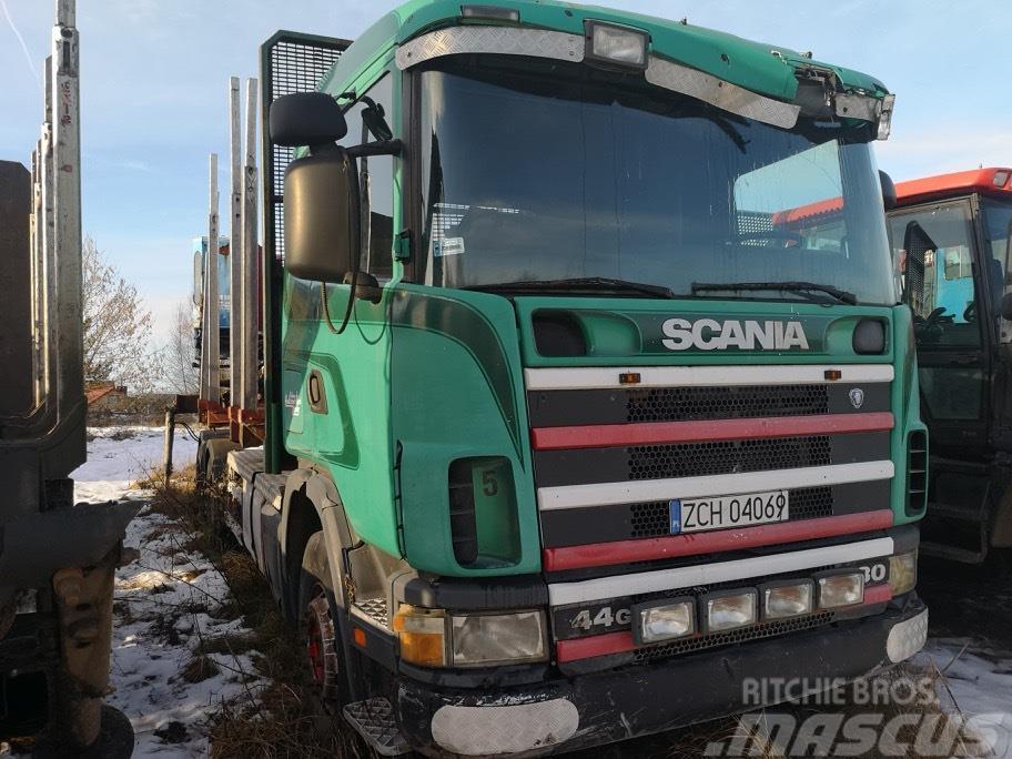 Scania 144 G Kraanaga veokid