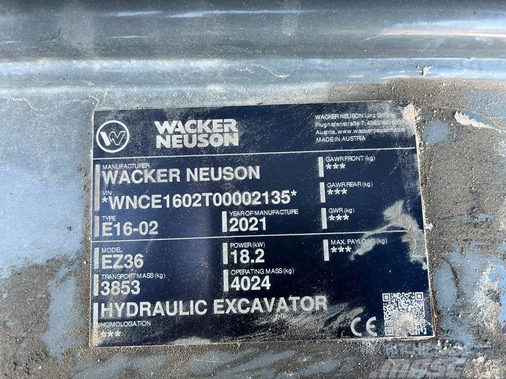 Wacker Neuson EZ 36 Miniekskavaatorid < 7 t