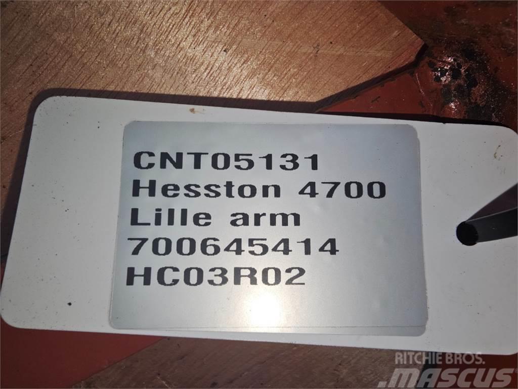 Hesston 4700 Muu silokoristustehnika