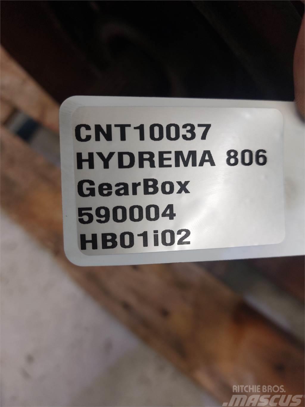 Hydrema 806 Ülekandemehhanism