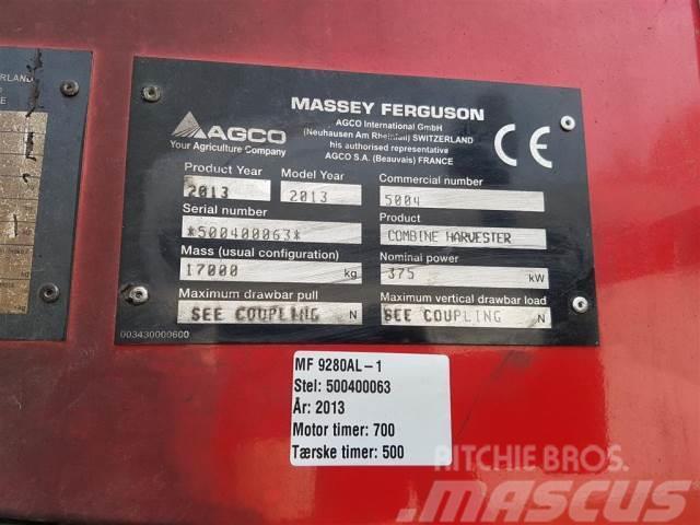 Massey Ferguson 9280 Teraviljakombainid
