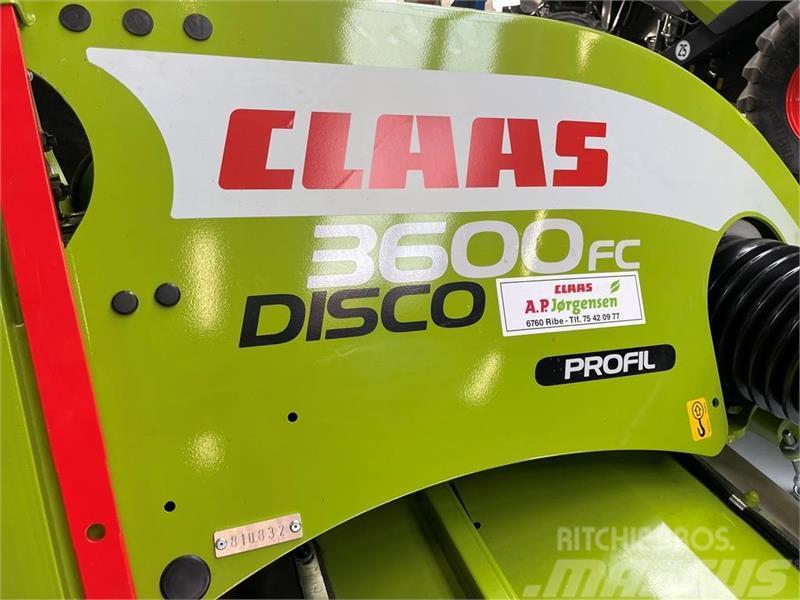 CLAAS DISCO 3600 FC PROFIL Iseliikuvad niidukid-vaalutid